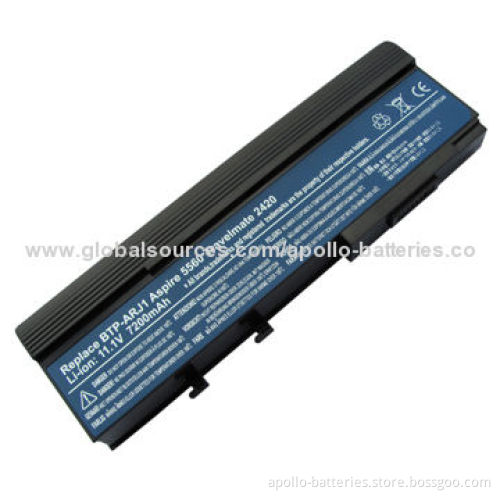 Grade A High-quality 9-cells 11.1v 7200mAh Laptop Battery for ACER Aspire 2420 2920 Series